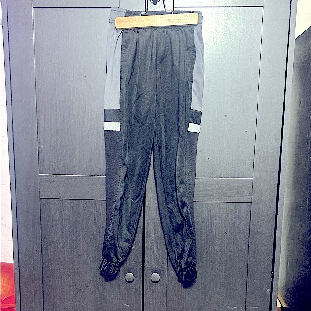 Athletic Works Black and Gray Kids Joggers